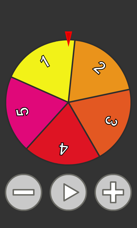 Simple roulette free app Screen 3