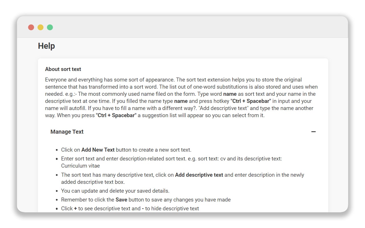 Smart Text Expander Preview image 2