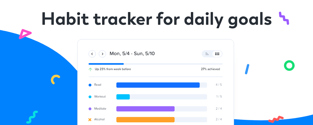 Confetti Habit Tracker Preview image 2