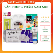 Combo Đất Sét Tự Khô Và Dụng Cụ Vẽ Đầy Đủ Full Bộ Mont Marte