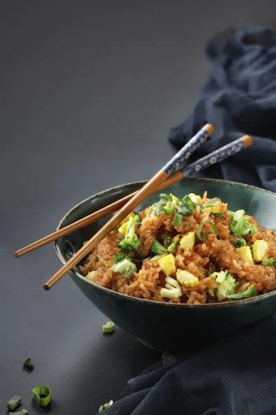 Sticky Fried Rice - Veg (Serves 1-2)