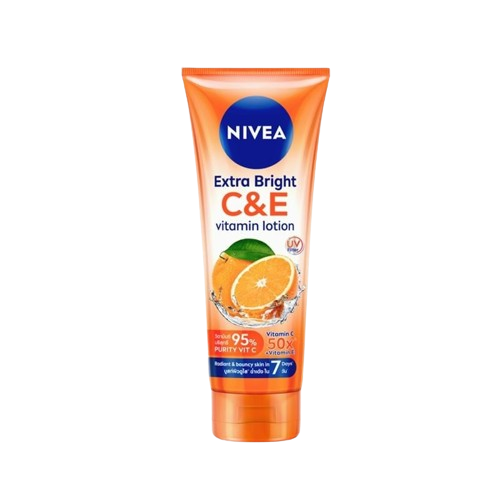Sữa Dưỡng Thể Làm Da Căng Mượt, Hỗ Trợ Trắng Da Nivea Extra Bright Vitamin Lotion C&E 180ml