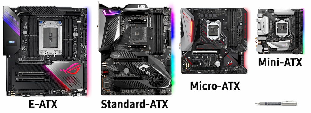 So sánh các yếu tố hình thức ATX