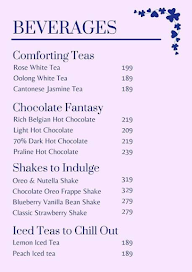 Bloom Cafe & Cakery menu 1