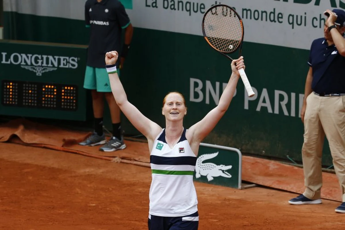 Alison Van Uytvanck volgt het voorbeeld van Elise Mertens in Luxemburg