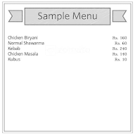 Khairs Tasty Chicken menu 1