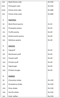 Cookies Bake N Cafe menu 3