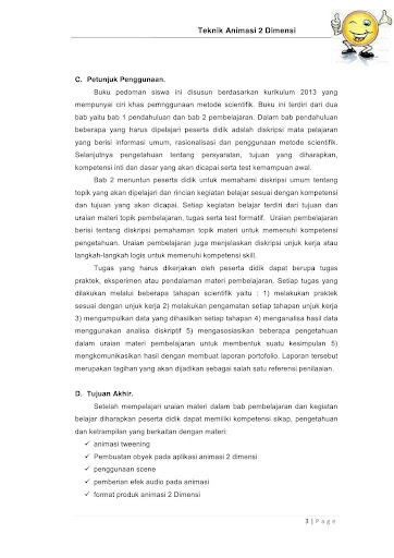 Buku Siswa Kelas 12 SMK Animasi 2D Semester 2