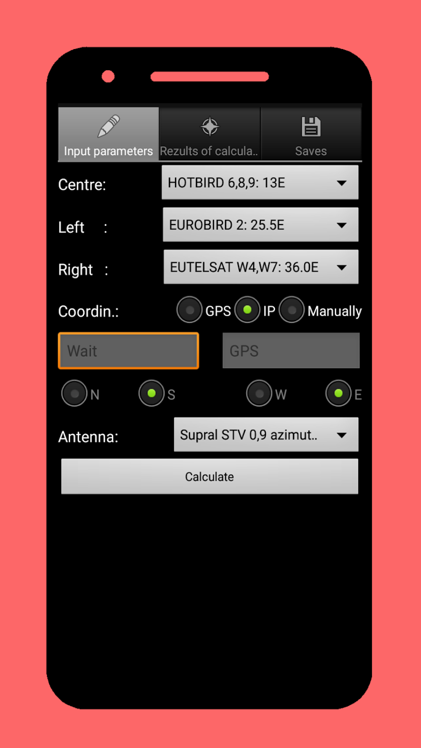 Satellite Director Pro Screen 1