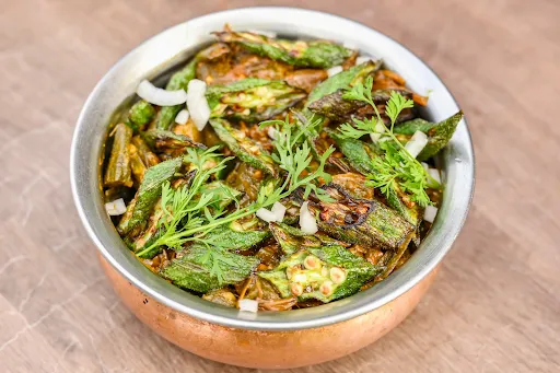 Bhindi Kadai Handi