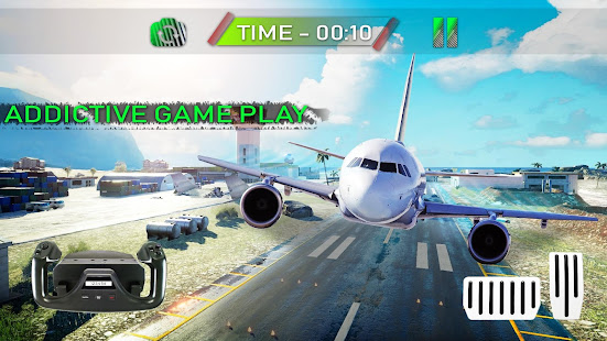 Flight Pilot Parking Simulator 3D : Real Airplane 1.1 APK + Mod (Unlimited money) for Android