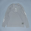 puma × wind and sea bye dye long sleeve t-shirts