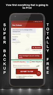SMS, Call – XML, PDF, CSV(Super Backup & Restore) App Download for Android 3