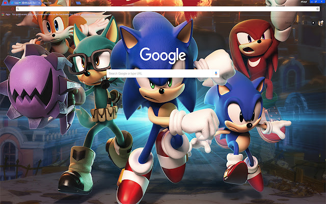 SONIC FORCES | SONIC AND HIS TEAM chrome extension