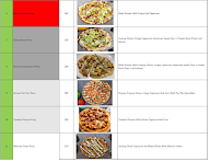 King PizzBurgzz menu 2