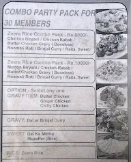 Taj Durbar menu 6