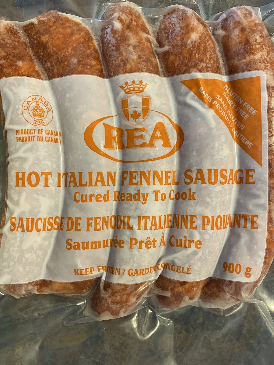 Hot Italian Fennel Sausages