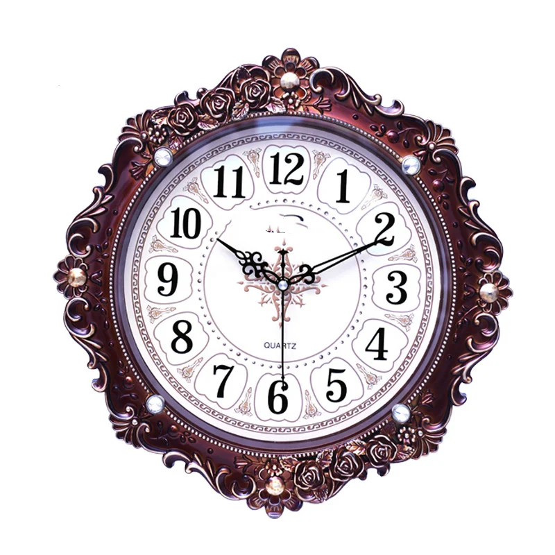 Title 2, Europese retro decoratieve wandklok, stil voor ...