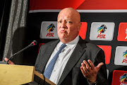 Nande Becker (prosecutor) of the PSL during the Premier Soccer League press conference at PSL Headquarters on April 09, 2019 in Johannesburg, South Africa. 