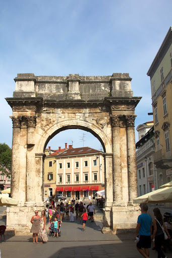 Arch of the Sergii is an Ancient Roman triumphal arch located in Pula, Croatia.