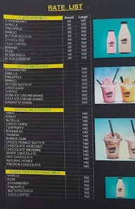 Shakes Cube menu 2