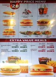 McDonald's menu 4