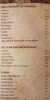 The Chaat House menu 3