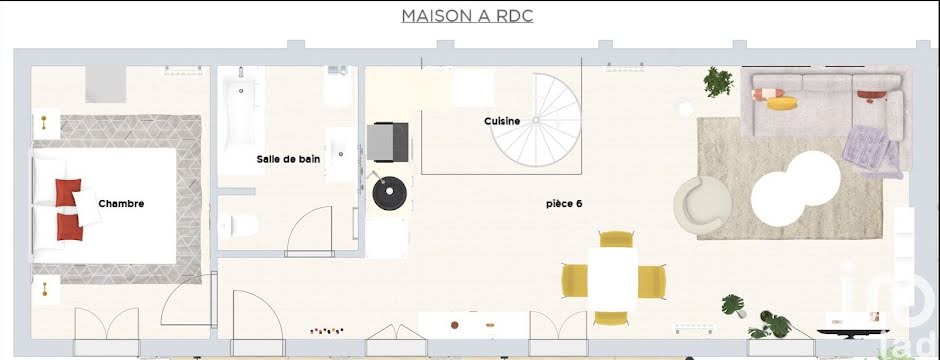 Vente maison 4 pièces 75 m² à Sotteville-sous-le-Val (76410), 158 000 €