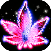 Purple Neon Rasta Weed Theme 1.1.2 Icon