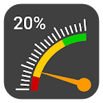 Cover Image of 下载 Gauge Battery Widget 2017  APK