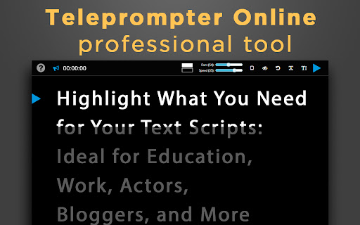 Teleprompter online