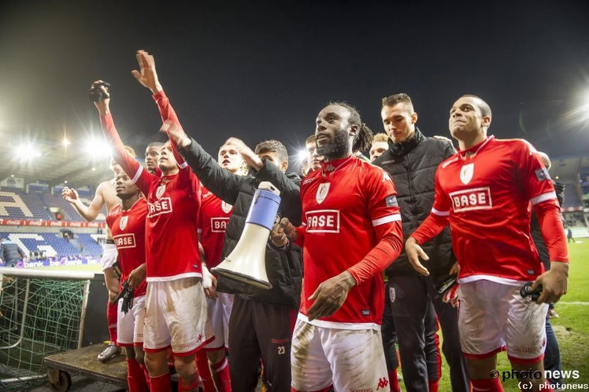 Les joueurs du Standard ont bien fêté leur place en finale de la Coupe