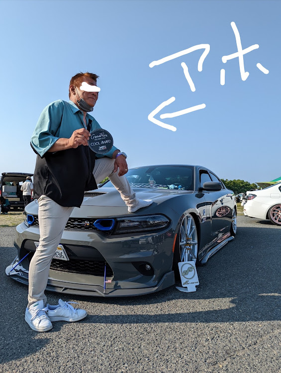 チャージャーのdodgecharger 392・クロスファイブ大阪・仲間に感謝✨・バランス・カフェチャレンジャー88に関するカスタム事例の投稿画像11枚目