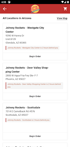 Screenshot Official Johnny Rockets