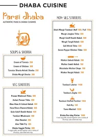 Parsi Dhaba menu 4