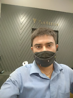 Raju Kousal at Van Heusen, Kamla Nagar,  photos