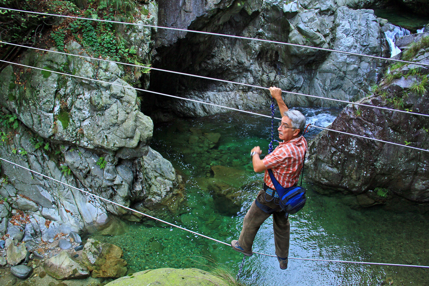 Ferrata Infernone: Ponte Tibetano di mariagrazias