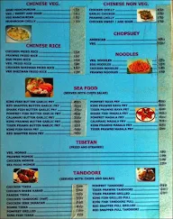 Shiva Valley menu 2