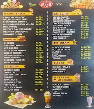 B Cool Cafe menu 3