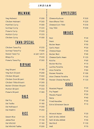 The Eataway menu 7