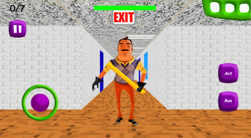 Math Teacher hi neighbor alpha Mod - v2.0