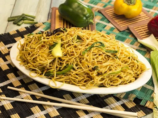 Veg Singapore Noodles.