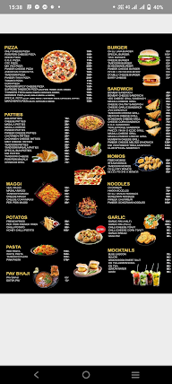 Raghav Pan Shop menu 1