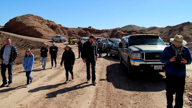 The group at Piano Hill