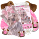 Download Cute Puppy Pink Bow Theme For PC Windows and Mac 1.1.2