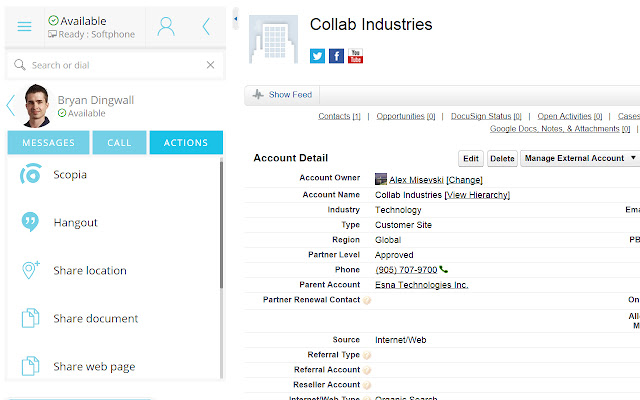 Avaya Communicator for Web