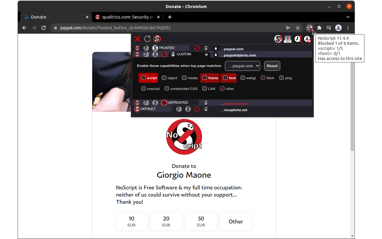 NoScript Preview image 4