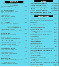 Dancing Wok menu 1