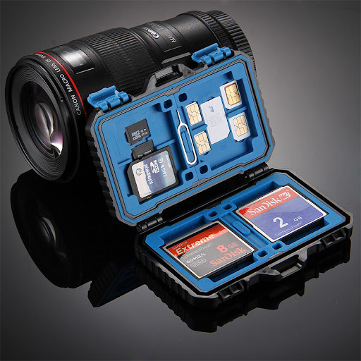 Title 5, Waterproof Memory Card Storage Box Protect your...