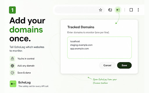 EchoLog screenshot 1